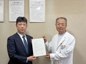 「就職支援に関する協定」締結の様子