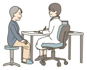 診察イラスト