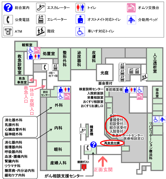 院内案内図